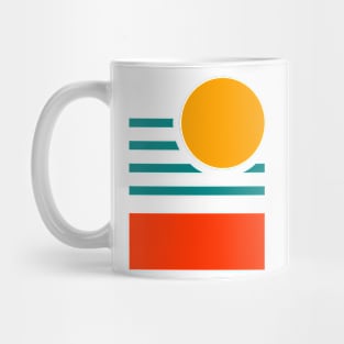 Geometric sun Mug